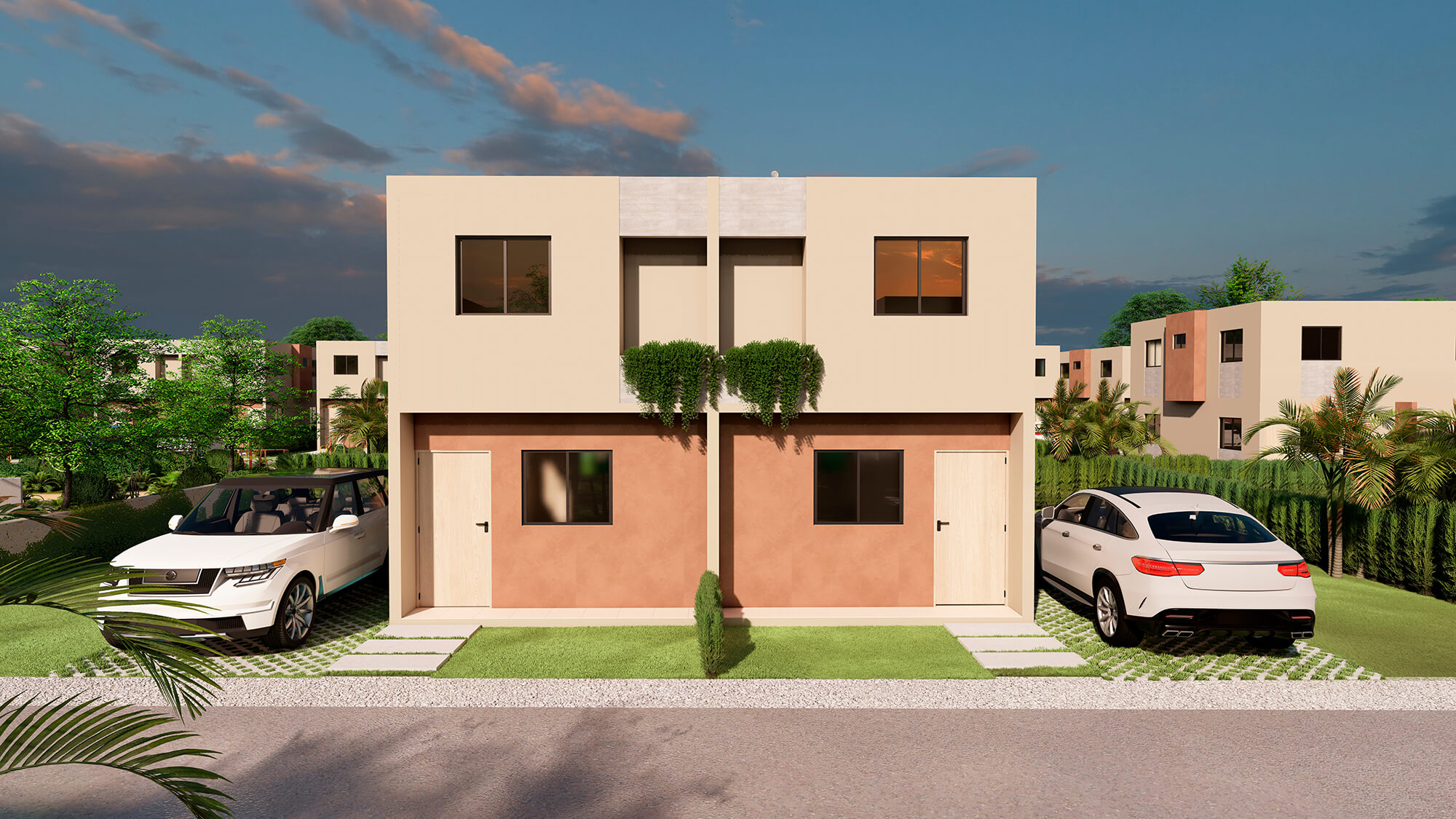 Inbleasure • Projects • Solvamar Beach Residences • Townhouses